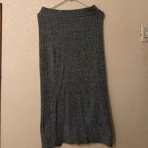 H&M Gray Maxi Skirt